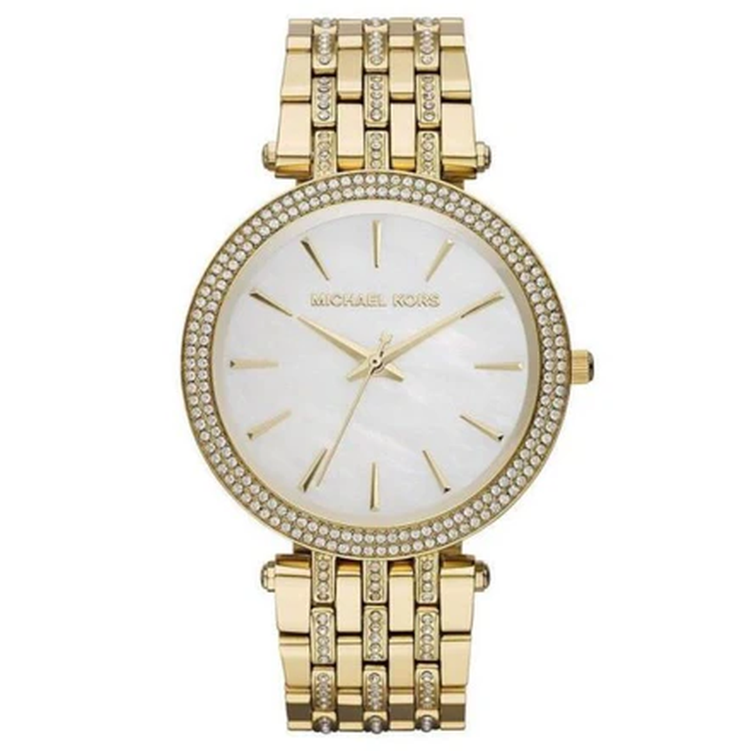 Michael Kors Ladies Darci Gold Watch - MK3219